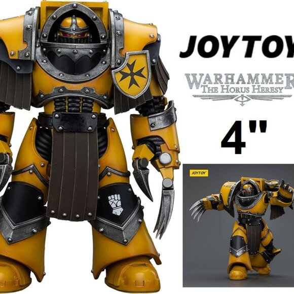 Warhammer Imperial Fists Legion Cataphractii Terminator with Lightning Claws - Picture 1 of 6